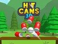 Jeu Hit canettes 3d  en ligne