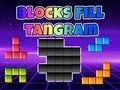 Jeu Blocs Remplissage Tangram  en ligne