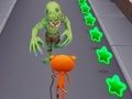 Jeu Angry Cat Run Zombies Alley en ligne