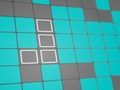 Jeu Blocs Turquoise  en ligne