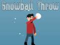Jeu Lancer de boule de neige  en ligne