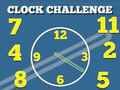 Jeu Défi de l'horloge  en ligne