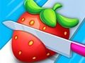 Jeu Tranches de nourriture parfaites : coupez les aliments et les fruits  en ligne