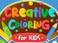 Jeu Coloriage créatif  en ligne