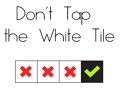 Jeu Ne touchez pas le carreau blanc en ligne Jeu Ne touchez pas le carreau blanc en ligne