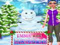 Jeu Noël d'Emma et bonhomme de neige  en ligne