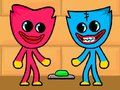 Jeu Kissy Missy et Huggy Wuggy  en ligne