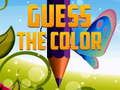 Jeu Devinez la couleur  en ligne