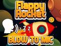 Jeu Flappy Rocket avec soufflage  en ligne