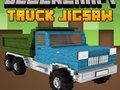 Jeu Puzzle de camion Blockcraft  en ligne