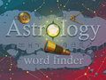 Jeu Chercheur de mots d'astrologie  en ligne