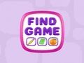 Jeu Trouver un jeu  en ligne