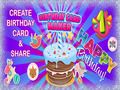 Jeu Créateur de cartes d'anniversaire  en ligne