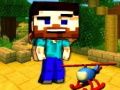 Jeu Aventure en hélicoptère Mineblock  en ligne