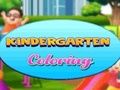 Jeu Coloriage de la maternelle  en ligne