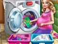 Jeu Maman fait la lessive en ligne Jeu Maman fait la lessive en ligne