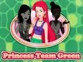 Jeu Princesse Team Green  en ligne