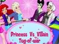 Jeu Princesse Vs. Tir à la corde des méchants  en ligne