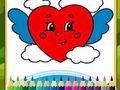 Jeu Proposition d'amour Coloriage  en ligne