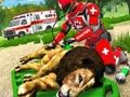 Jeu Vrai Docteur Robot Sauvetage d'Animaux  en ligne