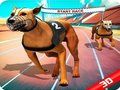 Jeu Course de chiens fous  en ligne