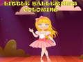 Jeu Coloriage Petites ballerines  en ligne