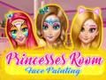 Jeu Peinture de visage de chambre de princesses  en ligne