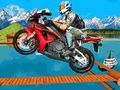 Jeu Moto plage combattant 3d  en ligne