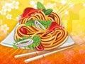Jeu Nouilles frites  en ligne