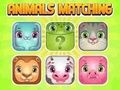 Jeu Appariement de la mémoire des animaux  en ligne