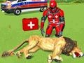 Jeu Héros du robot de sauvetage des animaux  en ligne
