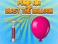Jeu Pomper de l'air et faire exploser le ballon  en ligne