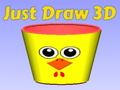 Jeu Dessinez simplement en 3D  en ligne