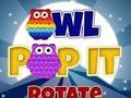 Jeu Hibou Pop It Rotation  en ligne