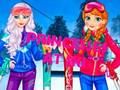 Jeu Princesses au ski  en ligne