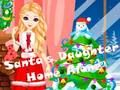 Jeu La fille du Père Noël seule à la maison  en ligne