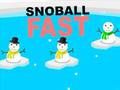 Jeu Boule de neige rapide  en ligne