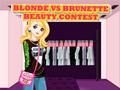 Jeu Concours de beauté blonde vs brune  en ligne