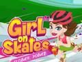 Jeu Fille sur patins : pouvoir des fleurs en ligne Jeu Fille sur patins : pouvoir des fleurs en ligne