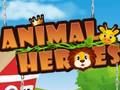 Jeu Héros animaux  en ligne