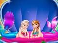 Jeu Habiller les princesses sirènes  en ligne