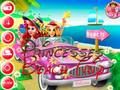 Jeu Voyage à la plage des princesses  en ligne