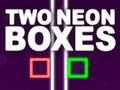 Jeu Deux Boîtes Néon  en ligne