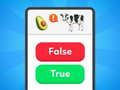 Jeu Vrai Faux - Quiz  en ligne
