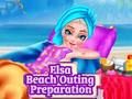 Jeu Elsa Beach Préparation Sortie  en ligne