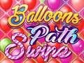 Jeu Balayage de chemin de ballons  en ligne
