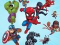 Jeu Mémoire des super-héros Marvel  en ligne