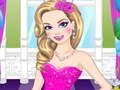 Jeu Habillage d'anniversaire de Barbie  en ligne