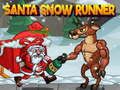 Jeu Coureur de neige du Père Noël  en ligne