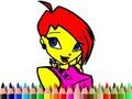 Jeu Retour au livre de coloriage de clins d'œil à l'école  en ligne